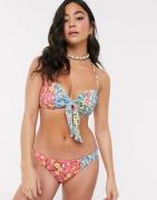 Polo Ralph Lauren - Bikinitrusser i blomstret blanding-Multifarvet