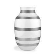 Kähler Omaggio vase sølv stor