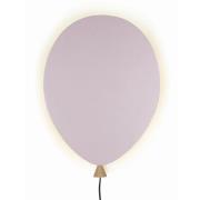 Globen Lighting Balloon væglampe lyserød-ask