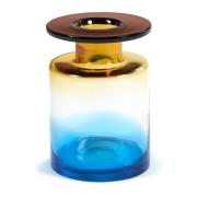 Serax Wind & Fire vase 27 cm Blue/Amber
