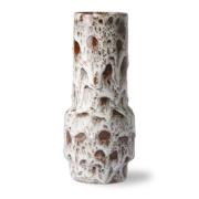 HKliving Retro vase 20,5 cm Lava white
