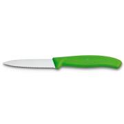 Victorinox Swiss Classic grøntsagskniv/universalkniv tandet 8 cm Grøn