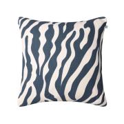 Chhatwal & Jonsson Zebra Outdoor pude, 50x50 blue/offwhite, 50 cm