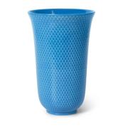 Lyngby Porcelæn Rhombe vase 20 cm Blå
