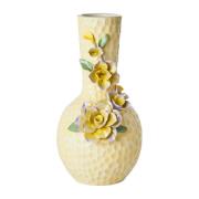 RICE Rice Flower Sculpture vase 25 cm Cream