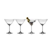 Lyngby Glas Juvel martiniglas 28 cl 4-pak Krystal