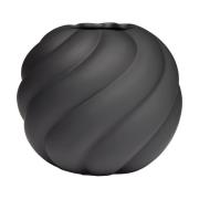 Cooee Design Twist ball vase 20 cm Black