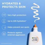 Garnier Ambre Solaire Ultra-Light Sensitive Sun Protection Face Fluid ...