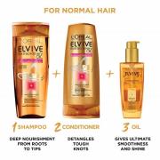 L'Oréal Paris Elvive Extraordinary Oil Shampoo for Normal to Dry Hair ...