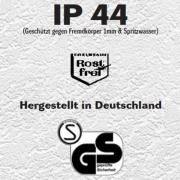 Udendørs væglampe Trilo i stål