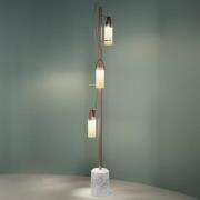Designer LED gulvlampe Galerie, 3 lyskilder