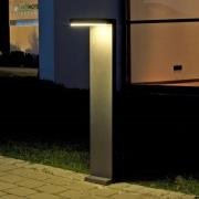 Tamar LED-stibelysning i aluminium i antracit