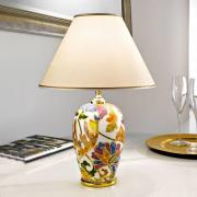 Damasco bordlampe med 24 karat guld, Ø 40 cm