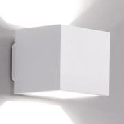 ICONE Cubò LED-væglampe, 10 W, hvid