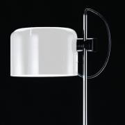 Oluce Coupé - gulvlampe i tidløst design, hvid