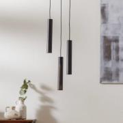 UMAGE Chimes Cluster 3 hængelampe, sort eg