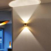 BANKAMP Impulse LED-væglampe op/ned guld