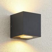 Arcchio Tassnim udendørs væglampe grå 2-lys