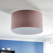 Loftslampe pastelrulle Ø 45cm pink