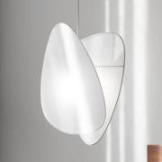 MARKET SET hængelampe Screen XS, 44,5 cm, hvid, papir