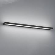 Helestra Slate LED-væglampe, mat sort 90 cm