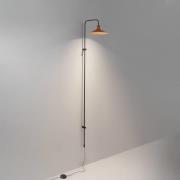 Bover Platet A05 LED-væglampe, dæmper, terrakotta