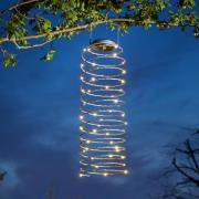 Mega Spring SpiraLight LED-solcellelampe