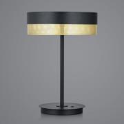 Mesh LED-bordlampe, touch-dæmper, sort/guld