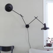 GRUPA Arigato væglampe 2-lys 70 cm sort