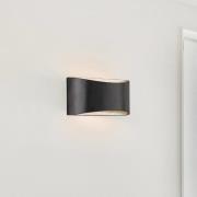 LED-væglampe Arles, dæmpbar, sort