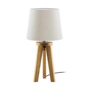 HerzBlut Elli bordlampe, knasteg oliebeh./creme