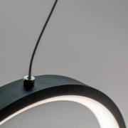LED-pendel Kitesurf, to lys, sort