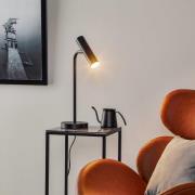 Schöner Wohnen Stina LED-bordlampe, sort