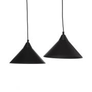 Ramo hængelampe, 2 lyskilder, sort