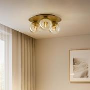 Loftlampe Solar, sort/grafit, 3 lyskilder