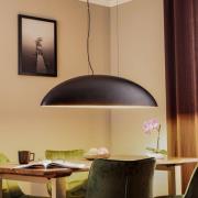 Hængelampe Canoe V, sort/guld