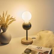 Pauleen Marble Dream bordlampe med træfod