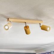 Loftspot Cre i træ, 3 lyskilder