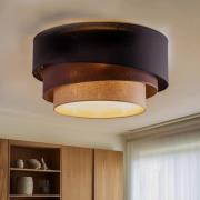 Euluna Trio Max, Ø60cm, sort/jordfarvet/cappuccino