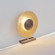 Satellite bordlampe, højde 52 cm, guld/brun