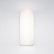 serien.lighting Club LED-væglampe, aluminium/hvid