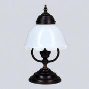 Antik-rustik bordlampe Karl