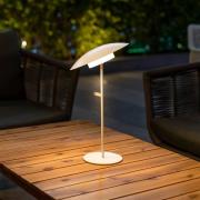 Newgarden Sardinia genopladelig LED-lampe IP44 hvid 40 cm