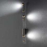 Magnetic C LED-væglampe, bronze/guld