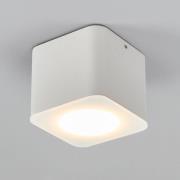 Helestra Oso LED-loftspot, kantet, hvid mat