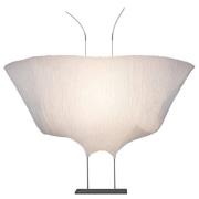 Ingo Maurer LED-bordlampe Samurai, hvid, papir, dæmpbar