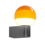 MARSET Dipping Light A1 LED-væglampe, orange/grå
