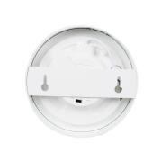 Prios LED-loftlampe Edwina, hvid, 12 cm sæt med 3 stk