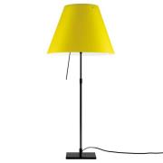 Luceplan Costanza bordlampe D13 sort/gul