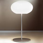 Casablanca Aih bordlampe, Ø 28 cm, mat hvid